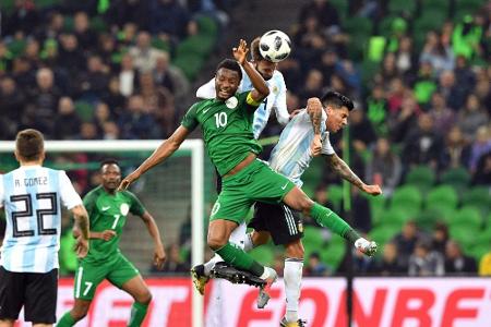 Niederlage für Argentinien ohne Messi Niederlage für Argentinien ohne Messi