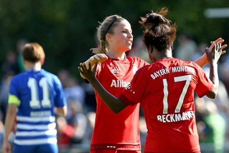 Frauenfußball: Bayern München eröffnet Achtelfinal-Tag Frauenfußball: Bayern München eröffnet Achtelfinal-Tag