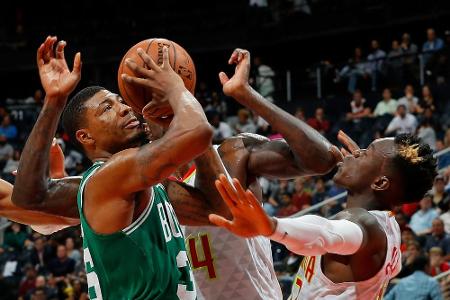 Celtics schlagen Hawks: Starker Schröder verliert gegen Theis Celtics schlagen Hawks: Starker Schröder verliert gegen Theis