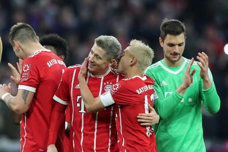 500. Sieg für Heynckes: Bayern setzt sich weiter vom BVB ab 500. Sieg für Heynckes: Bayern setzt sich weiter vom BVB ab