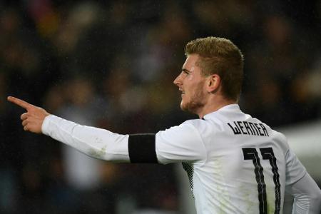 DFB-Jahresbilanz: Löw setzte 36 Spieler ein - Werner mit sieben Toren DFB-Jahresbilanz: Löw setzte 36 Spieler ein - Werner mit sieben Toren