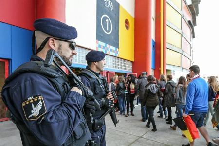 Terrordrohung: Länderspiel in Belgien stand vor der Absage Terrordrohung: Länderspiel in Belgien stand vor der Absage