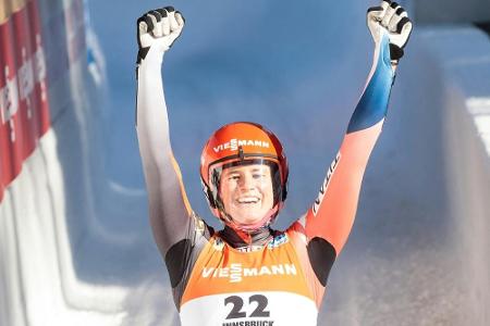Rodeln: Geisenberger feiert 40. Weltcupsieg Rodeln: Geisenberger feiert 40. Weltcupsieg
