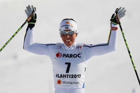 Skilanglauf: Kalla schlägt Björgen - Carl auf Platz 20 Skilanglauf: Kalla schlägt Björgen - Carl auf Platz 20