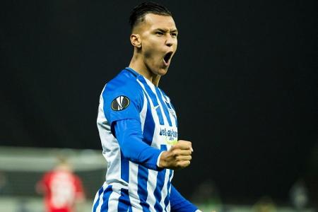 Selke führt Hertha mit Doppelpack zum ersten Sieg Selke führt Hertha mit Doppelpack zum ersten Sieg