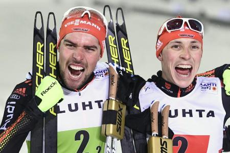 Kombination: Weltmeister Rydzek nach Springen auf Schlagdistanz Kombination: Weltmeister Rydzek nach Springen auf Schlagdistanz