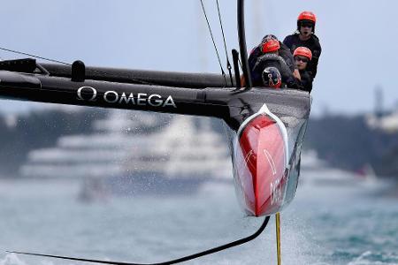 America's Cup: Fliegende Boote auch mit Einrumpfjachten America's Cup: Fliegende Boote auch mit Einrumpfjachten