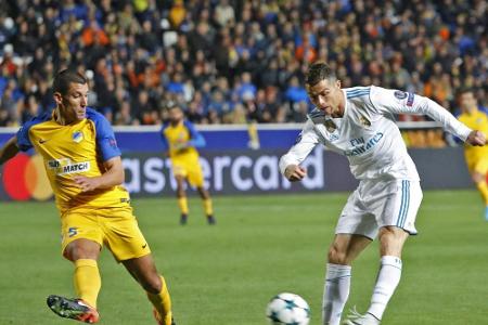 116 Europacup-Tore: Weltfußballer Ronaldo trifft doppelt 116 Europacup-Tore: Weltfußballer Ronaldo trifft doppelt