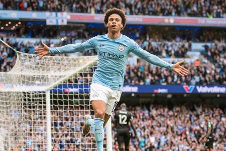 Sane Spieler des Monats Oktober in der Premier League Sane Spieler des Monats Oktober in der Premier League