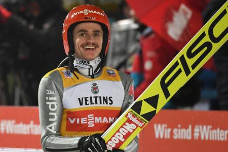 Freitag Vierter der Qualifikation in Garmisch - Forfang vorn Freitag Vierter der Qualifikation in Garmisch - Forfang vorn