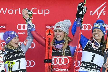 Slalom-Königin Shiffrin überholt Miller, nur Vonn besser Slalom-Königin Shiffrin überholt Miller, nur Vonn besser