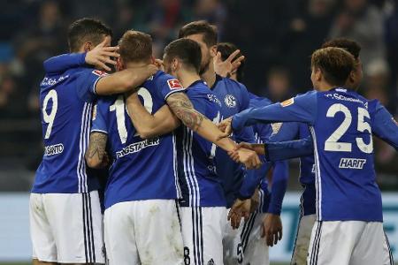 Seit zehn Spielen ungeschlagen: Schalke auf Champions-League-Kurs Seit zehn Spielen ungeschlagen: Schalke auf Champions-League-Kurs