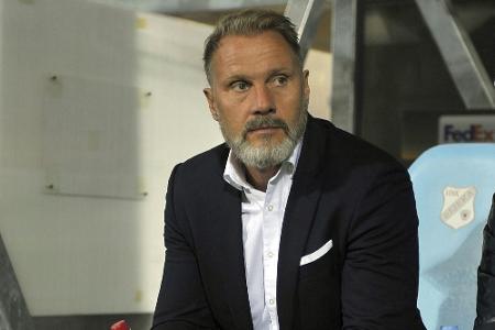 Trainer Fink kritisiert Austria wegen Kaderpolitik Trainer Fink kritisiert Austria wegen Kaderpolitik