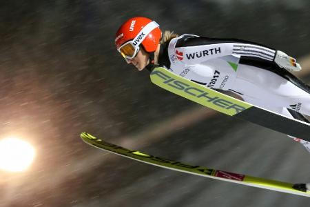 Skispringen: Vogt und Althaus glänzen mit Platz zwei und drei Skispringen: Vogt und Althaus glänzen mit Platz zwei und drei