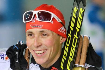 Kombination: Frenzel nach dem Springen Dritter Kombination: Frenzel nach dem Springen Dritter