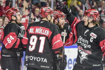 DEL: Eisbären unterliegen Köln - Kantersieg für Mannheim DEL: Eisbären unterliegen Köln - Kantersieg für Mannheim