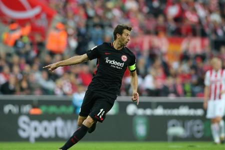 Frankfurt gegen Schalke wieder mit Abraham Frankfurt gegen Schalke wieder mit Abraham