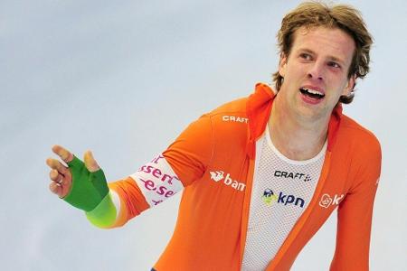 Eisschnelllauf: Milchbauer schlägt Rekordweltmeister bei Olympia-Quali Eisschnelllauf: Milchbauer schlägt Rekordweltmeister bei Olympia-Quali