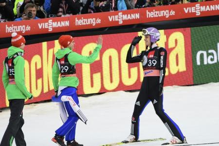 Oberstdorf: Die K.o.-Duelle der deutschen Springer Oberstdorf: Die K.o.-Duelle der deutschen Springer