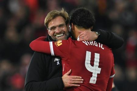 FA Cup: Liverpool dank Rekordmann van Dijk weiter - United siegt glanzlos FA Cup: Liverpool dank Rekordmann van Dijk weiter - United siegt glanzlos