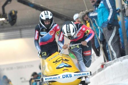 Jamanka und Schneider auf dem Podest - drei Olympia-Startplätze für Deutschland Jamanka und Schneider auf dem Podest - drei Olympia-Startplätze für Deutschland