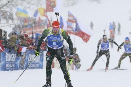 Biathlon: Doll und Peiffer in der Verfolgung in den Top-Ten Biathlon: Doll und Peiffer in der Verfolgung in den Top-Ten