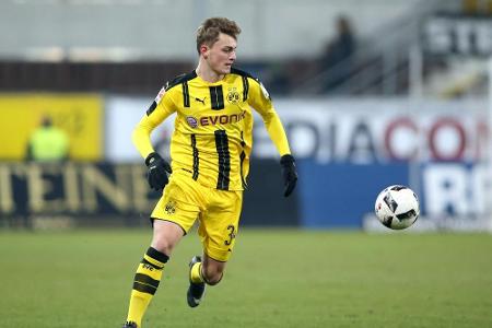 Borussia Dortmund leiht Bruun Larsen an den VfB Stuttgart aus Borussia Dortmund leiht Bruun Larsen an den VfB Stuttgart aus