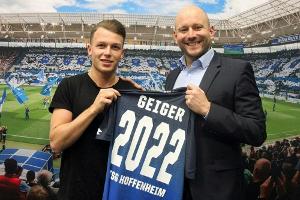 Hoffenheim verlängert mit Top-Talent Geiger bis 2022