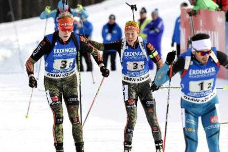Rees in Ruhpolding Vierter - Olympia-Aus für Björndalen Rees in Ruhpolding Vierter - Olympia-Aus für Björndalen
