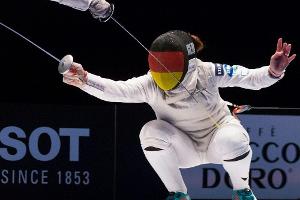 Starker Auftritt der deutschen Florettfechterinnen - Sauer auf Platz drei