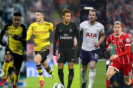 Das 'CIES Football Observatory' hat die Marktwerte der Top-Spieler aus Europas Elite-Ligen berechnet. Alter, Position, Vertr... Das 'CIES Football Observatory' hat die Marktwerte der Top-Spieler aus Europas Elite-Ligen berechnet. Alter, Position, Vertr...