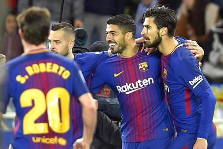 Barcelona siegt nach 0:2-Rückstand bei Real Sociedad Barcelona siegt nach 0:2-Rückstand bei Real Sociedad