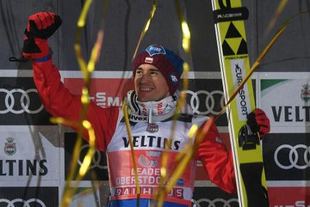Freitag auch in Garmisch Zweiter - nur Stoch erneut zu stark Freitag auch in Garmisch Zweiter - nur Stoch erneut zu stark