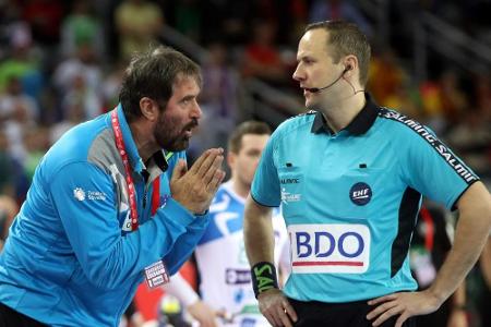 EHF verhandelt Slowenien-Protest - Entscheidung bis 12 Uhr - DHB-Team entspannt EHF verhandelt Slowenien-Protest - Entscheidung bis 12 Uhr - DHB-Team entspannt