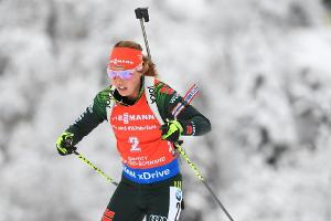 Biathlon: Dahlmeier Dritte im Massenstart von Annecy