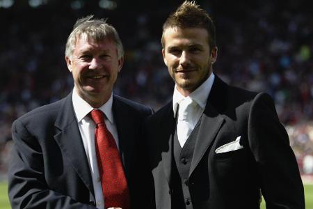 Das Verhältnis zwischen Beckham und seinem ersten großen Förderer Sir Alex Ferguson war nicht immer von zwischenmenschlicher...