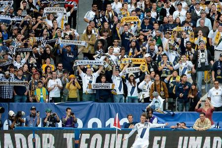 Seinen größten Erfolg im Land der unbegrenzten Möglichkeiten feierte Becks im Jahr 2012, als er mit Los Angeles Galaxy das F...