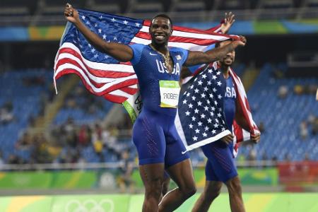 Positiv durch Knutscherei: Keine Dopingsperre für Olympiasieger Roberts Positiv durch Knutscherei: Keine Dopingsperre für Olympiasieger Roberts