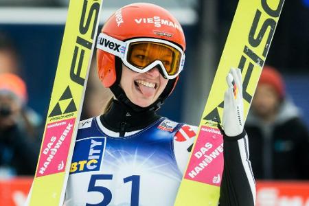 Skispringen: Althaus erneut nur von Lundby geschlagen Skispringen: Althaus erneut nur von Lundby geschlagen