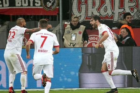 Bayern siegt auch ohne Torjäger Lewandowski Bayern siegt auch ohne Torjäger Lewandowski