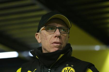 BVB: Stöger geht von Aubameyangs Verbleib aus BVB: Stöger geht von Aubameyangs Verbleib aus