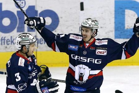 Olympia-Helden wieder on Ice: Play-off-Kampf in der DEL spitzt sich zu Olympia-Helden wieder on Ice: Play-off-Kampf in der DEL spitzt sich zu