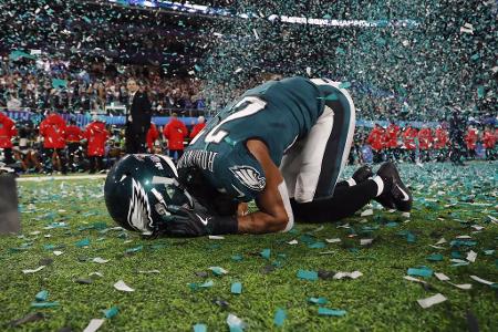 Nicht nur für die Philadelphia Eagles, sondern auch für Cornerback Patrick Robinson war es der erste Triumph im Super Bowl.
