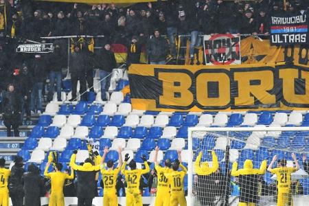 Dortmund im sechsten Jahr in Folge im Europapokal-Achtelfinale Dortmund im sechsten Jahr in Folge im Europapokal-Achtelfinale