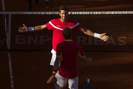 Davis Cup: Spanien auf Kurs Viertelfinale Davis Cup: Spanien auf Kurs Viertelfinale
