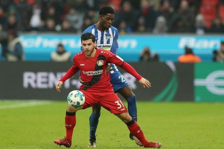 Leverkusen enttäuscht am Karnevalssamstag gegen eiskalte Herthaner Leverkusen enttäuscht am Karnevalssamstag gegen eiskalte Herthaner
