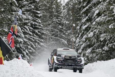 Rallye-Weltmeister Ogier in Schweden abgeschlagen Rallye-Weltmeister Ogier in Schweden abgeschlagen