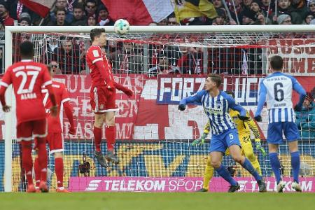 Bundesliga: Bayern nur 0:0 gegen Hertha - VfB punktet mit Korkut weiter