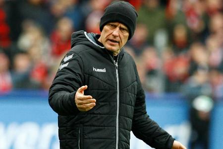 Streich kündigt Veränderungen im Freiburger Team an Streich kündigt Veränderungen im Freiburger Team an