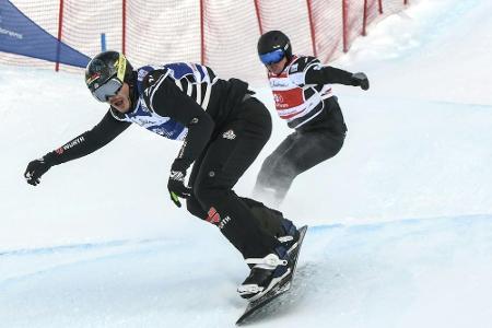 Snowboardcross: Berg Dritter bei Heim-Weltcup am Feldberg Snowboardcross: Berg Dritter bei Heim-Weltcup am Feldberg